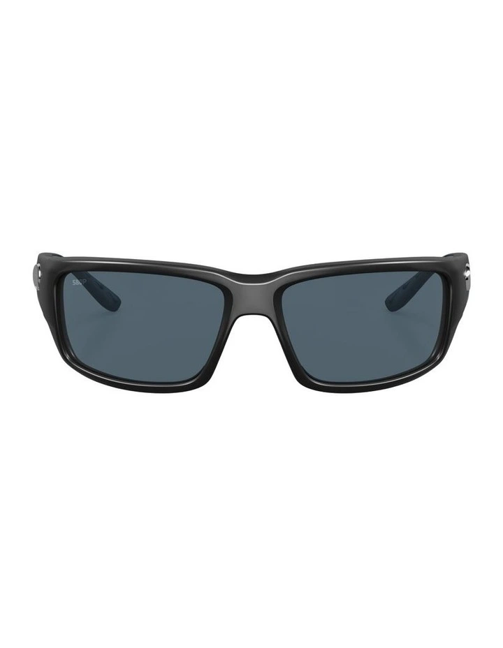 Costa Fantail Injected Polarised Sunglasses in Black image 1