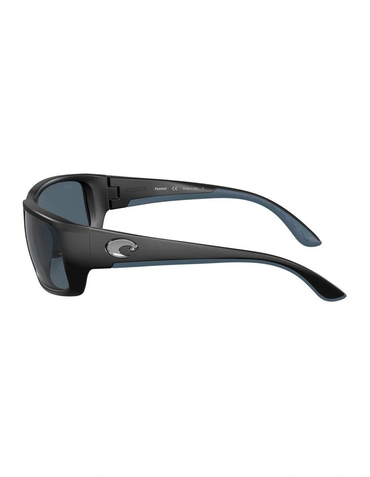 Costa Fantail Injected Polarised Sunglasses in Black image 2