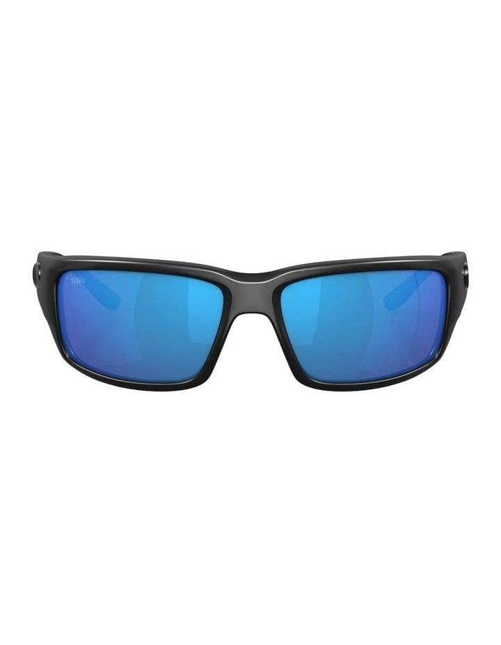 Costa Fantail Injected Polarised Sunglasses in Black image 1