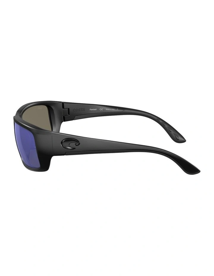 Costa Fantail Injected Polarised Sunglasses in Black image 3