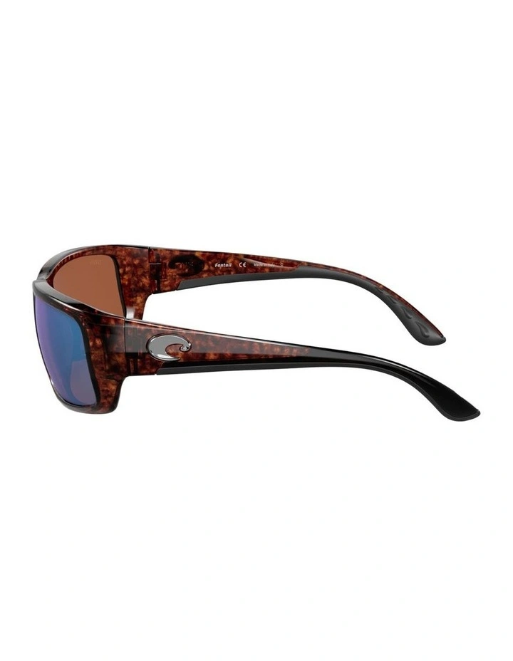 Costa Fantail Injected Polarised Sunglasses in Tortoise image 2