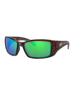 Costa Blackfin Injected Polarised Sunglasses in Tortoise