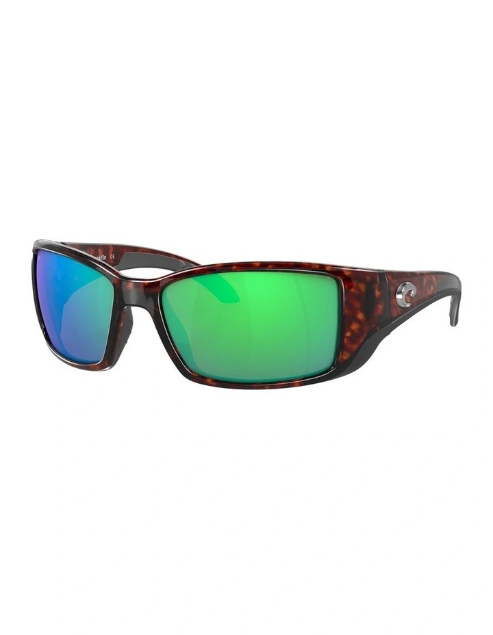 Costa Blackfin Injected Polarised Sunglasses in Tortoise image 1
