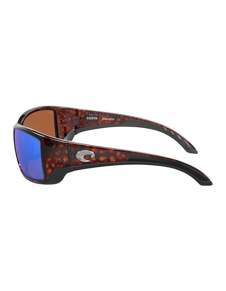 Costa Blackfin Injected Polarised Sunglasses in Tortoise image 3