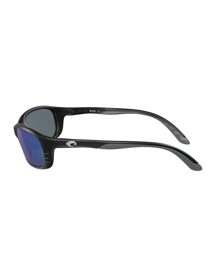 Costa Brine Injected Polarised Sunglasses in Black image 3