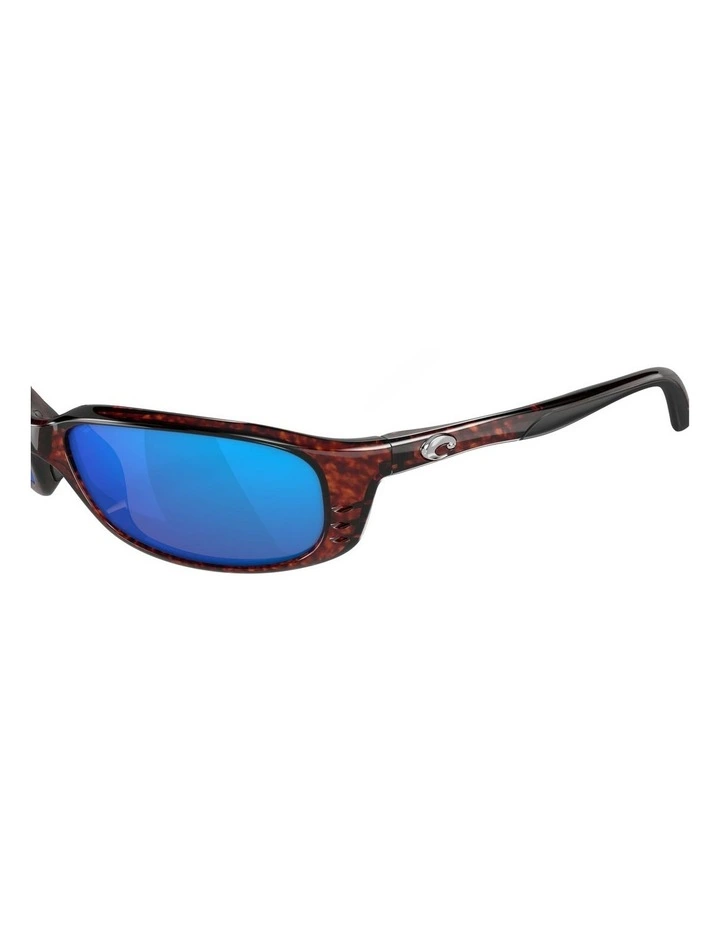 Costa Brine Injected Polarised Sunglasses in Tortoise image 3
