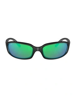 Brine Injected Polarised Sunglasses in Black