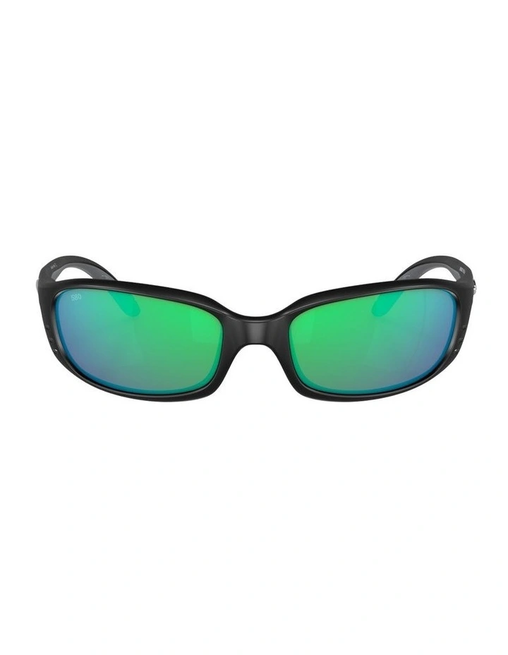Brine Injected Polarised Sunglasses in Black image 1