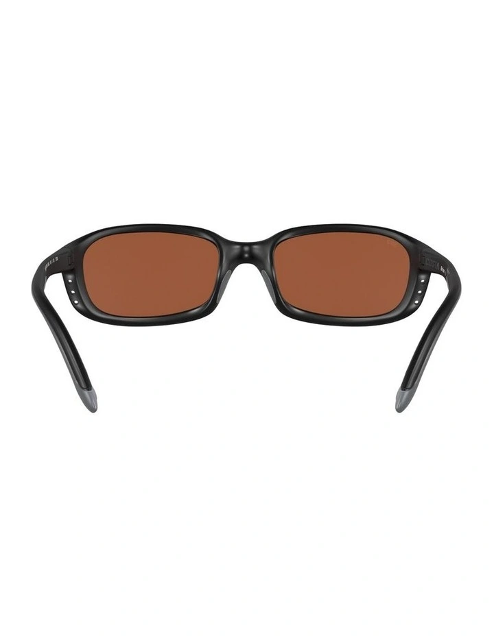 Brine Injected Polarised Sunglasses in Black image 3