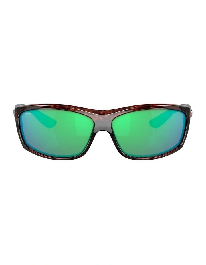 Saltbreak Injected Polarised Sunglasses in Tortoise image 2