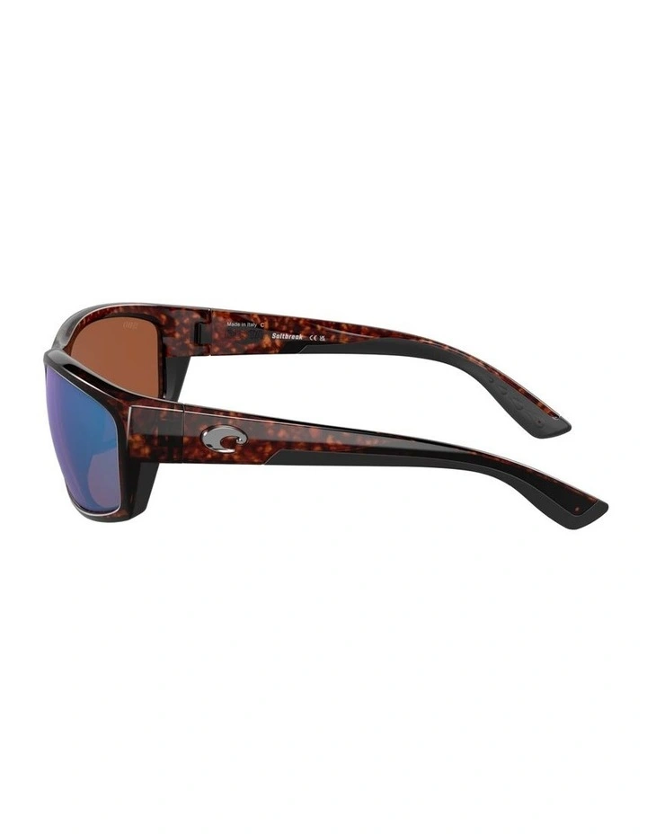 Saltbreak Injected Polarised Sunglasses in Tortoise image 3