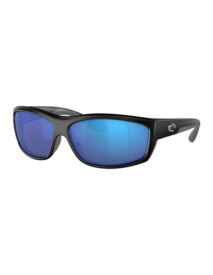 Saltbreak Injected Polarised Sunglasses in Black image 1