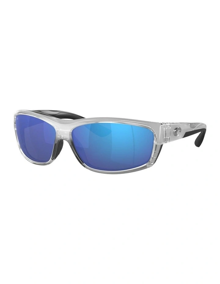 Saltbreak Injected Polarised Sunglasses in Silver image 1