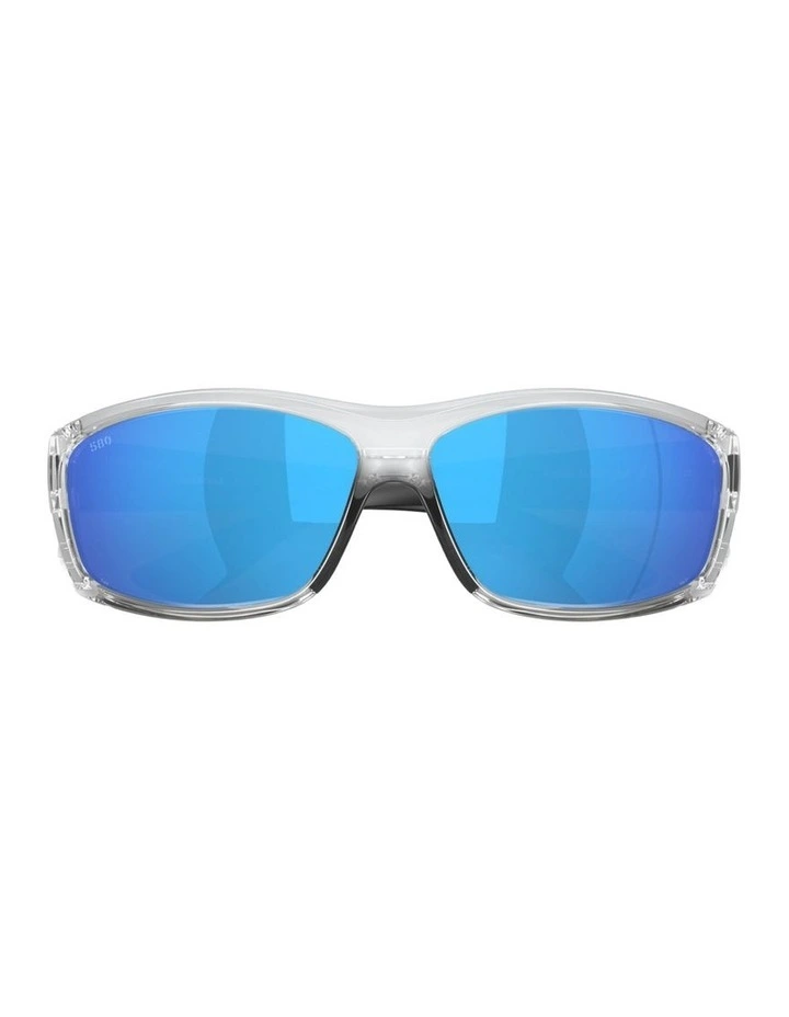 Saltbreak Injected Polarised Sunglasses in Silver image 4
