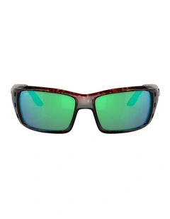 Permit Injected Polarised Sunglasses in Tortoise