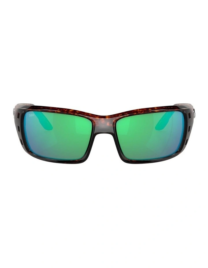 Permit Injected Polarised Sunglasses in Tortoise image 1