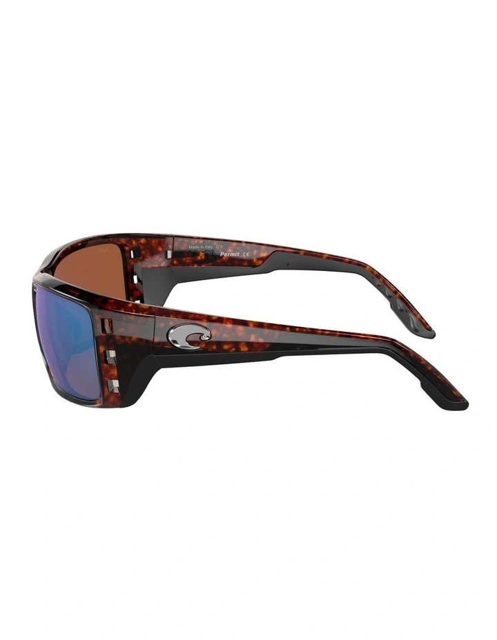 Permit Injected Polarised Sunglasses in Tortoise image 2