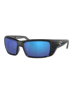 Permit Injected Polarised Sunglasses in Black