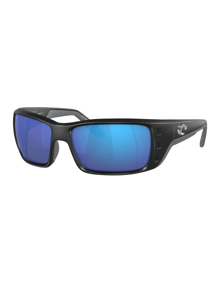 Permit Injected Polarised Sunglasses in Black image 1