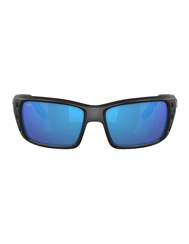 Permit Injected Polarised Sunglasses in Black image 2