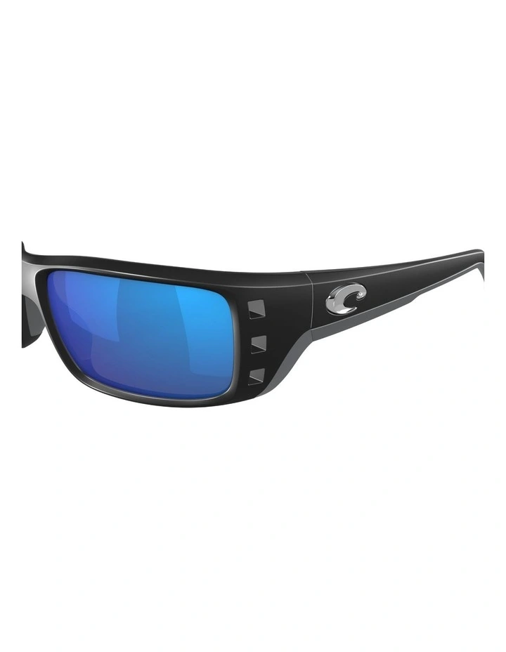 Permit Injected Polarised Sunglasses in Black image 4