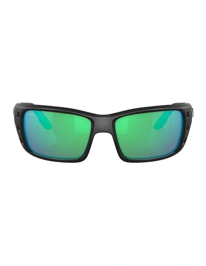 Permit Injected Polarised Sunglasses in Black image 2