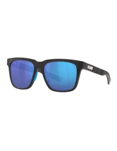 Pescador Injected Polarised Sunglasses in Black