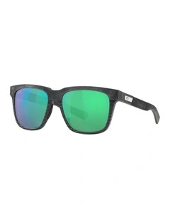 Pescador Injected Polarised Sunglasses in Black