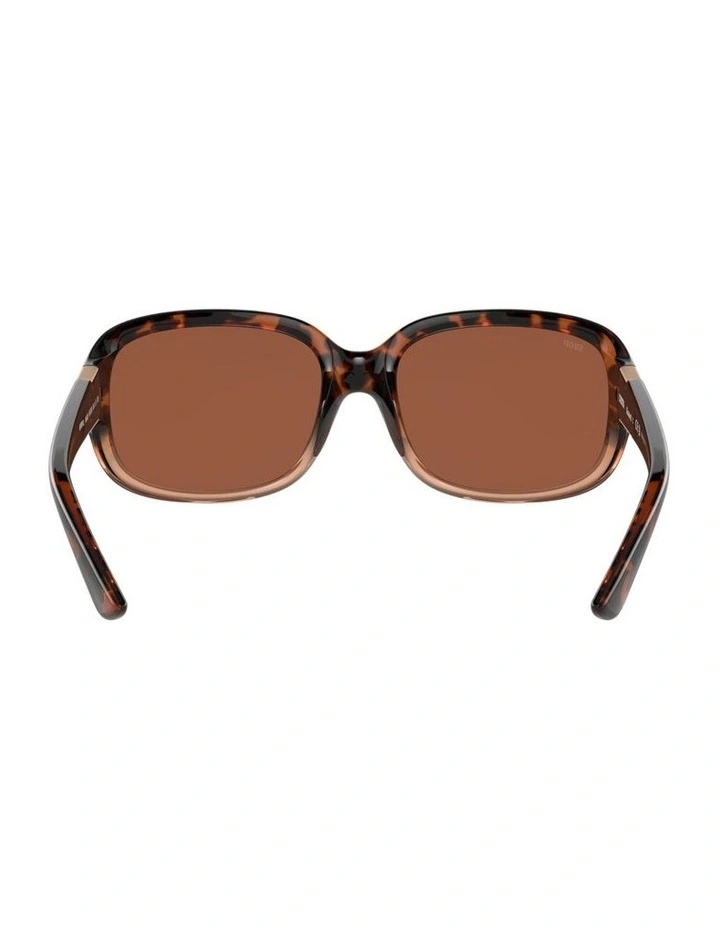 Gannet Injected Polarised Sunglasses in Tortoise image 3
