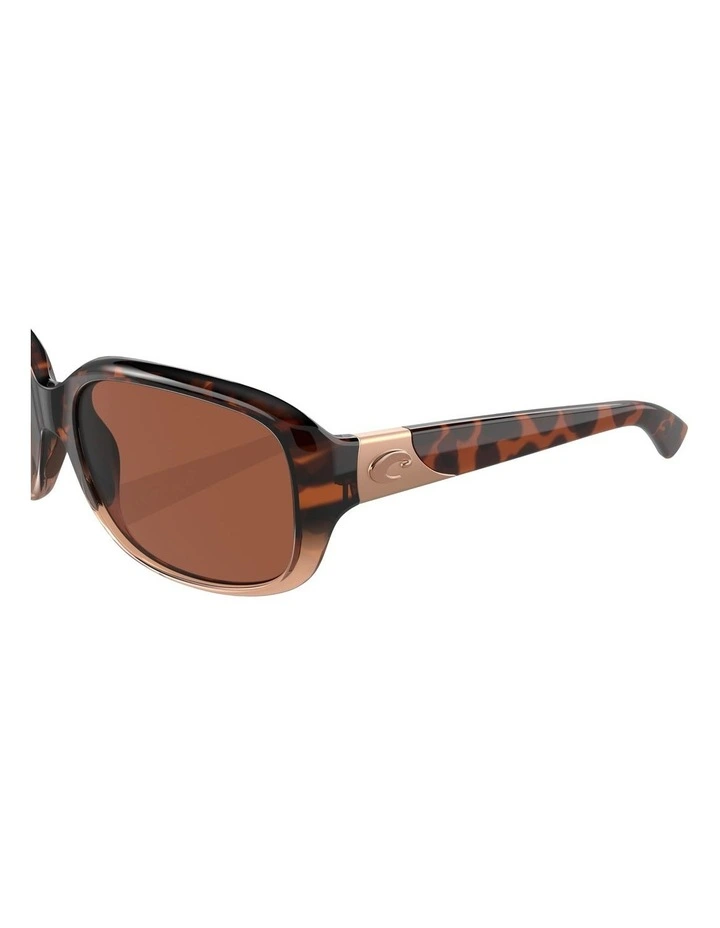 Gannet Injected Polarised Sunglasses in Tortoise image 4