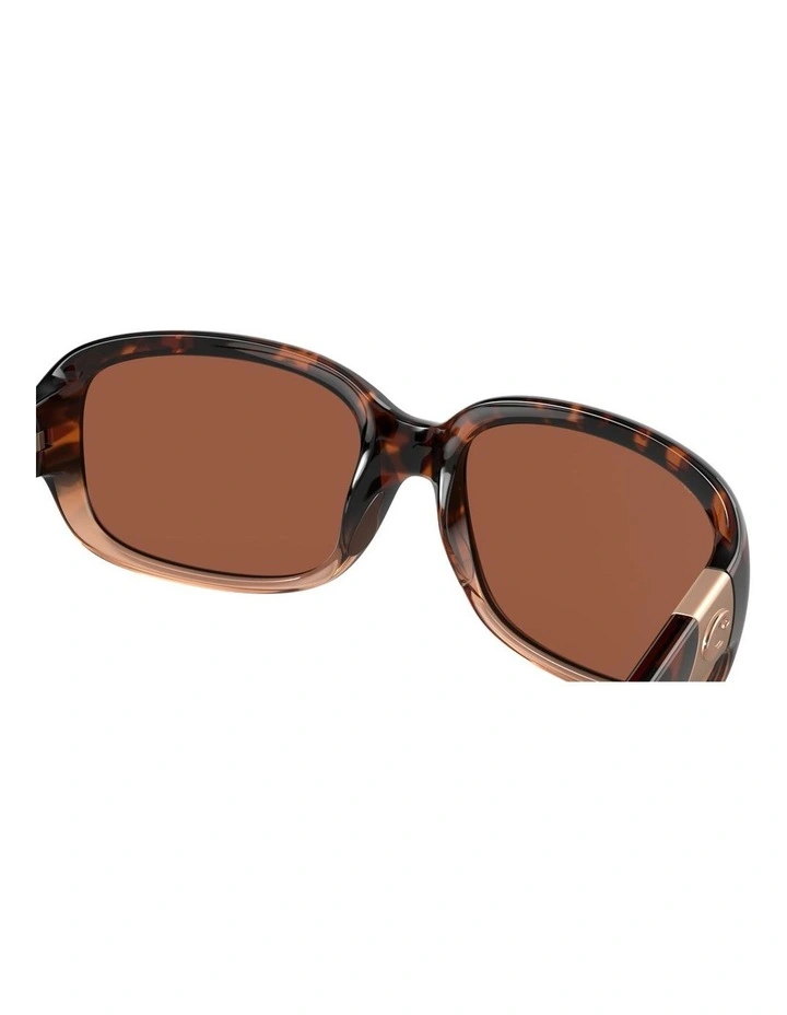 Gannet Injected Polarised Sunglasses in Tortoise image 5