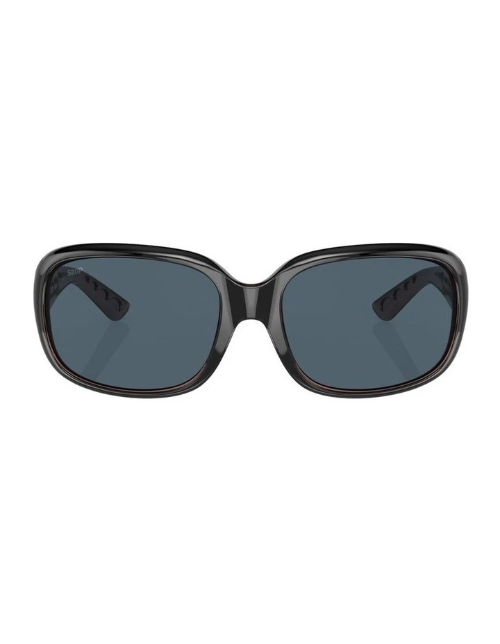 Gannet Injected Polarised Sunglasses in Black image 1