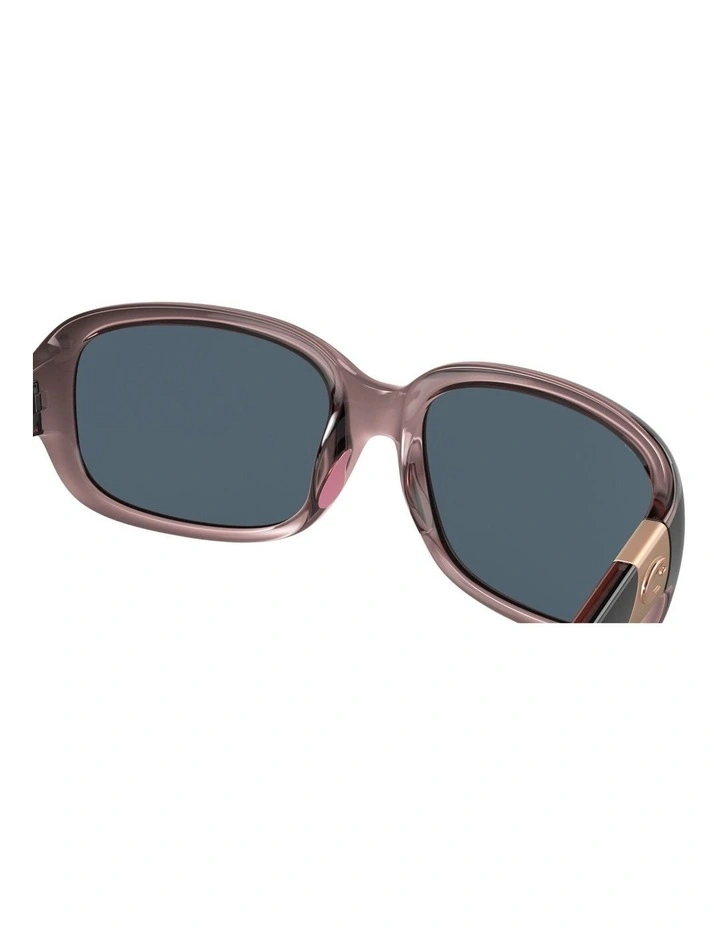 Gannet Injected Polarised Sunglasses in Black image 4