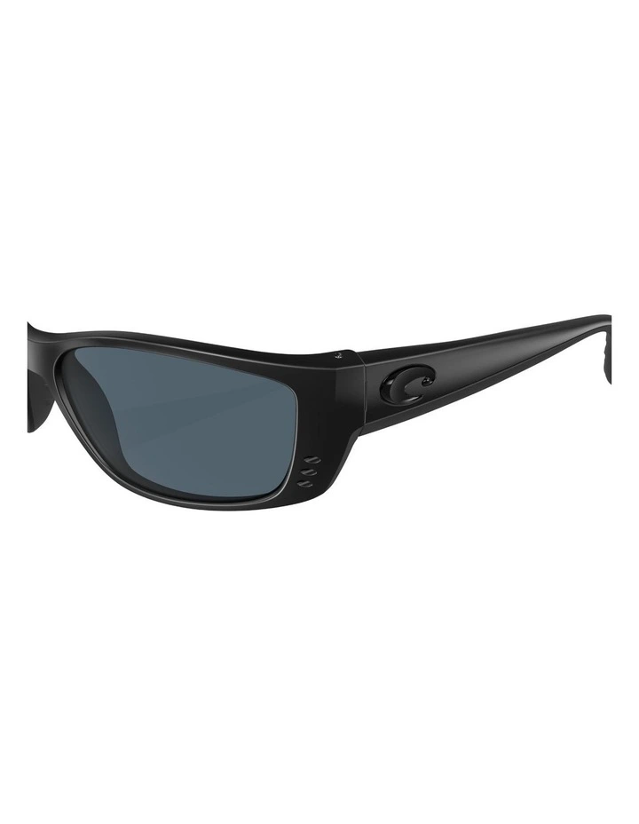 Fisch Injected Polarised Sunglasses in Black image 4