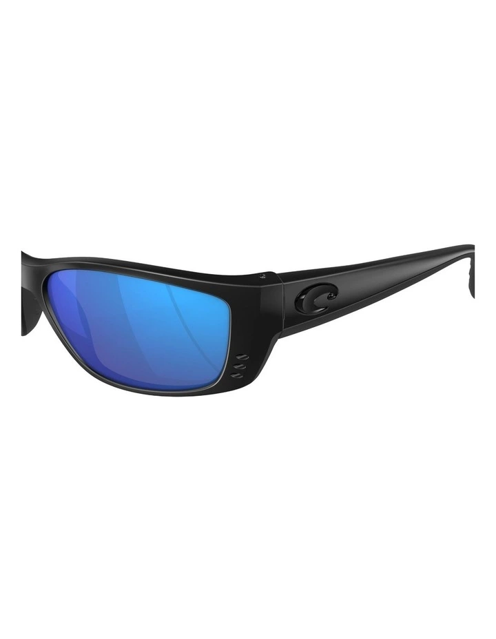 Fisch Injected Polarised Sunglasses in Black image 5
