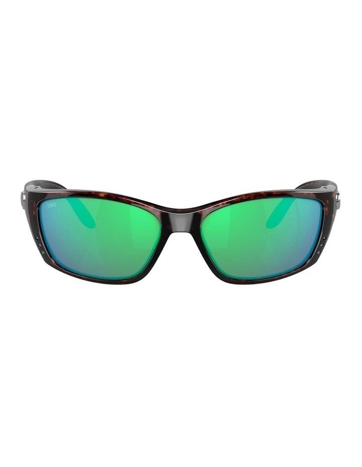 Fisch Injected Polarised Sunglasses in Tortoise image 1