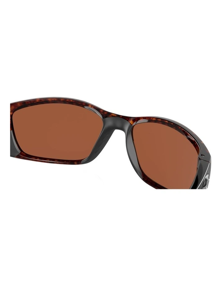Fisch Injected Polarised Sunglasses in Tortoise image 4