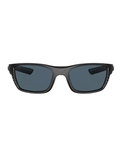 Whitetip Injected Polarised Sunglasses in Black