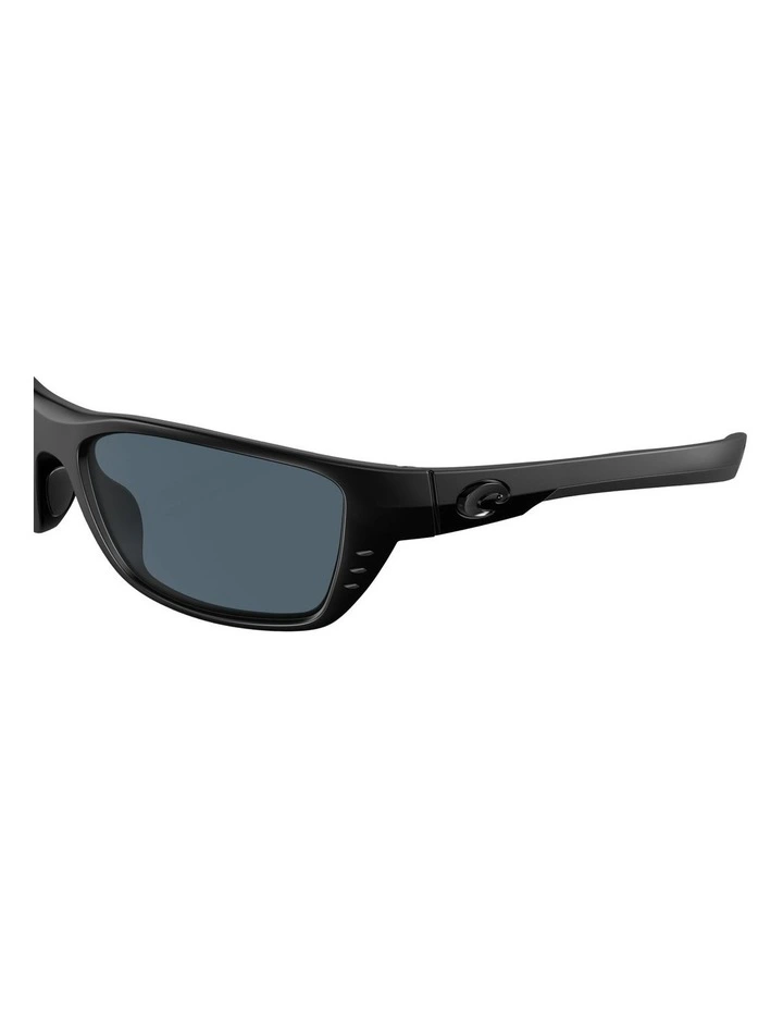 Whitetip Injected Polarised Sunglasses in Black image 5