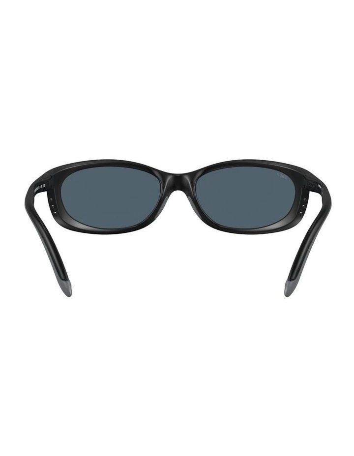 Fathom Injected Polarised Sunglasses in Black image 3