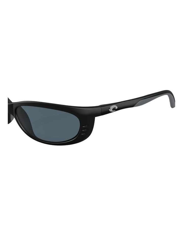 Fathom Injected Polarised Sunglasses in Black image 5