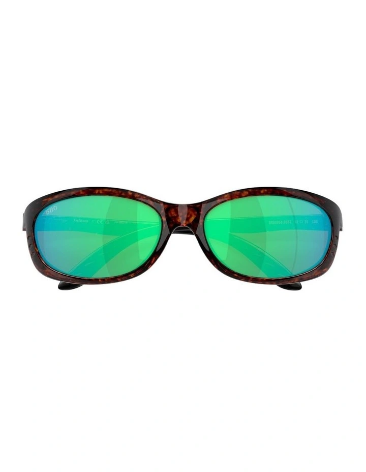 Fathom Injected Polarised Sunglasses in Tortoise image 4