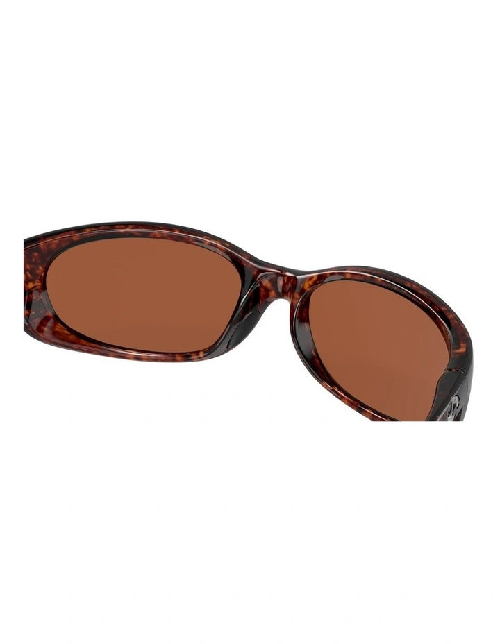 Fathom Injected Polarised Sunglasses in Tortoise image 5