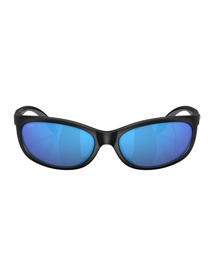 Fathom Injected Polarised Sunglasses in Black image 2