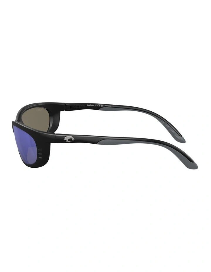 Fathom Injected Polarised Sunglasses in Black image 3