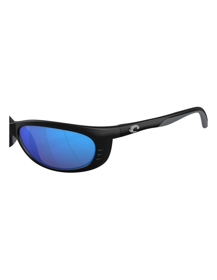 Fathom Injected Polarised Sunglasses in Black image 5