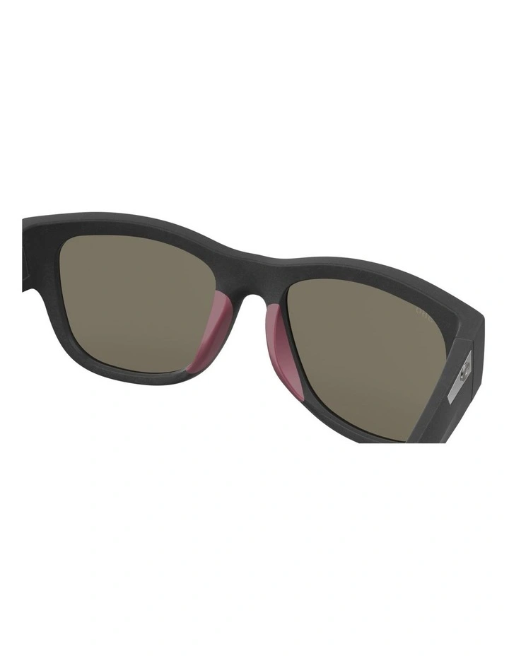 Caleta Injected Polarised Sunglasses in Black image 5