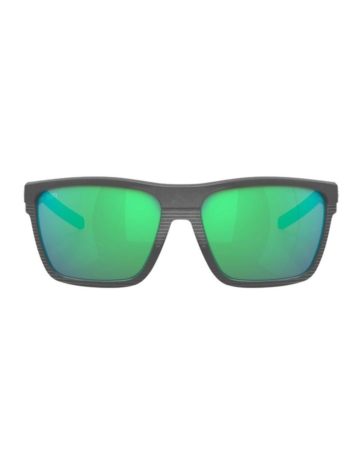 Pargo Injected Polarised Sunglasses in Grey image 2