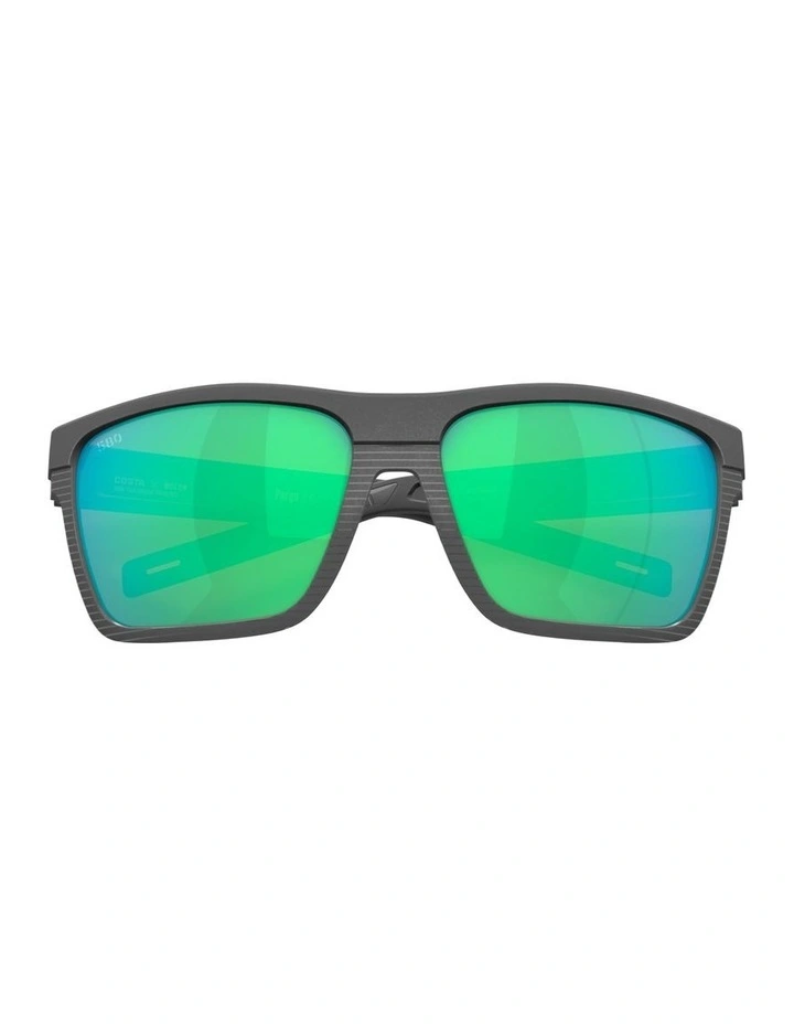 Pargo Injected Polarised Sunglasses in Grey image 4