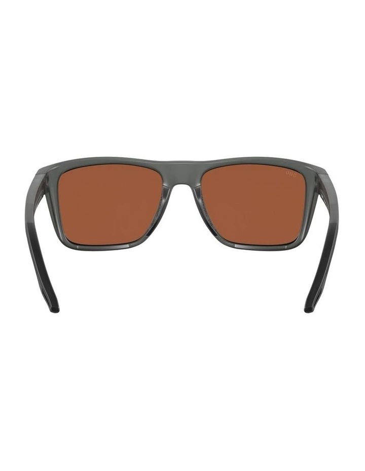 Mainsail Injected Polarised Sunglasses in Grey image 3